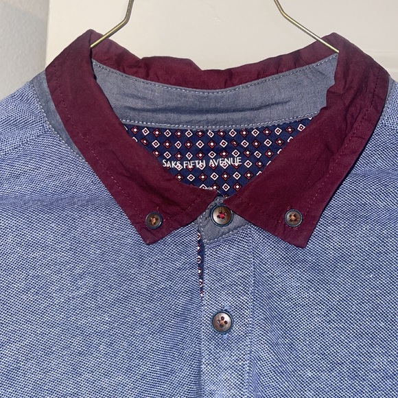 Casual Shirt Saks Fifth Ave long sleeve shirt - Picture 2 of 6